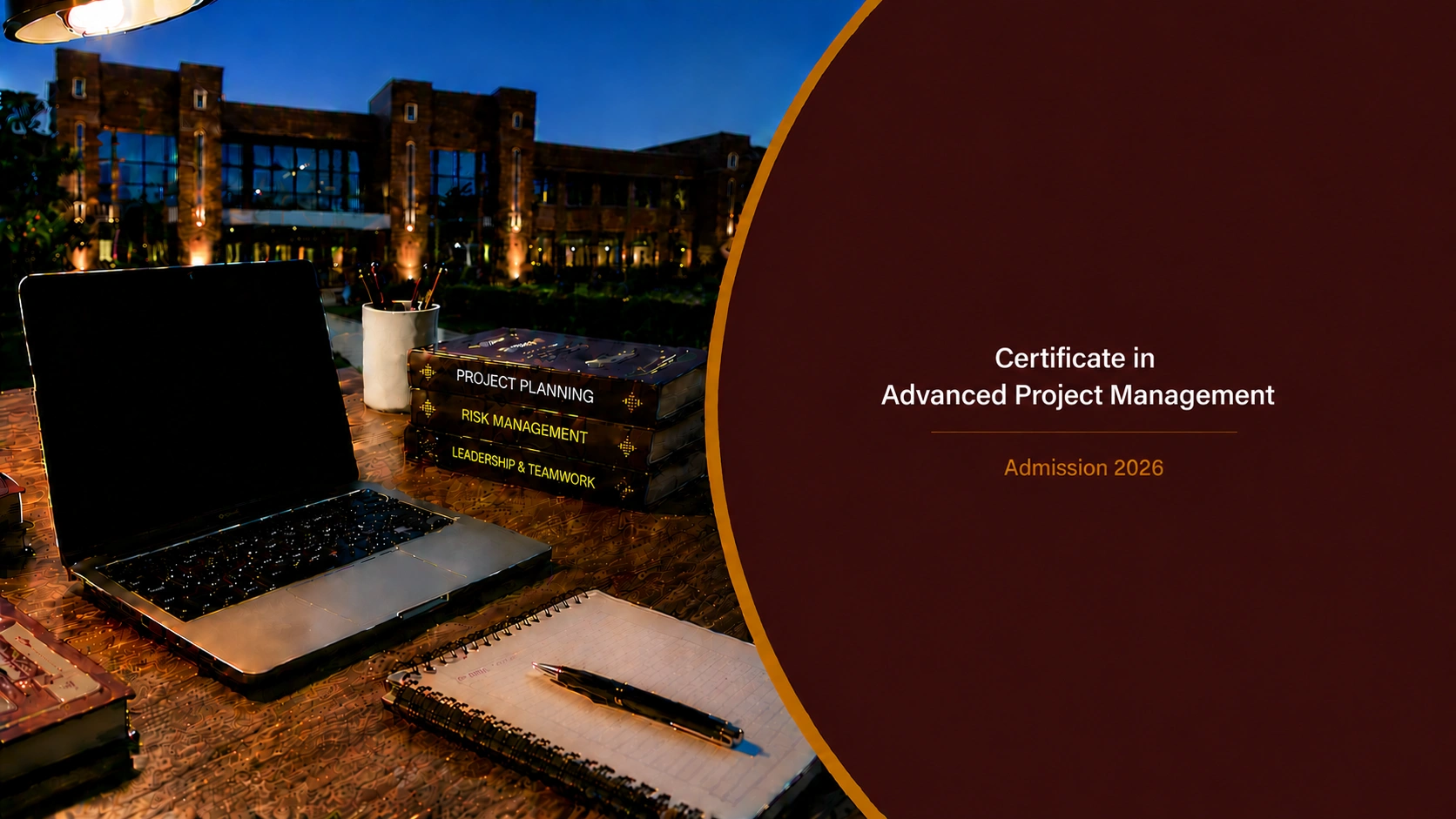 Certificate in Advanced Project Management Admission 2026
