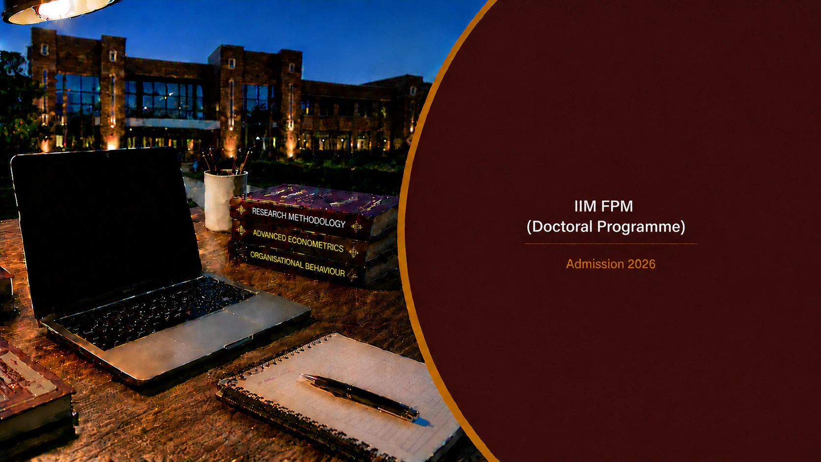 IIM FPM (Doctoral Programme) Admission 2026