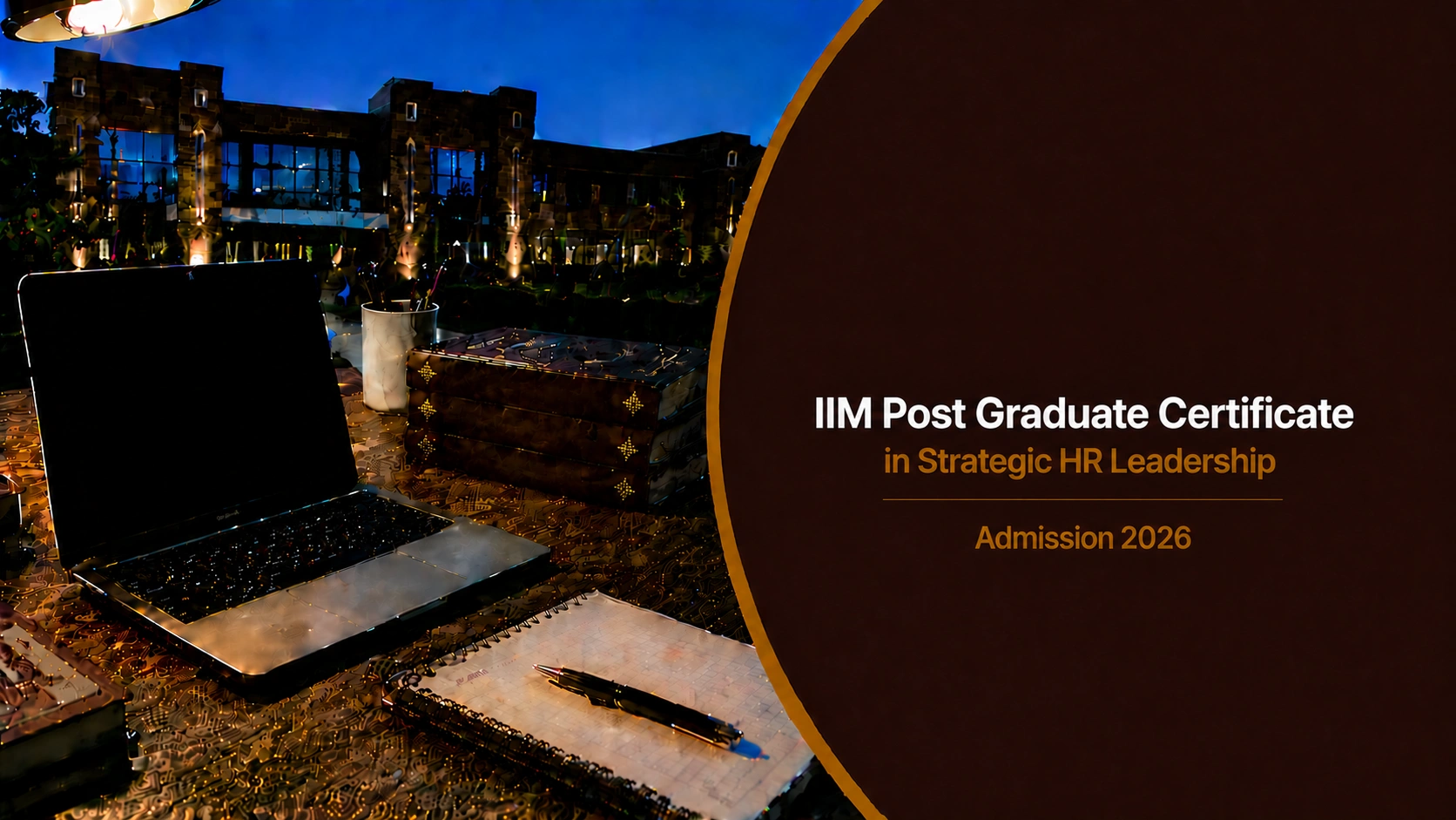 IIM Post Graduate Certificate in Strategic HR Leadership Admission 2026