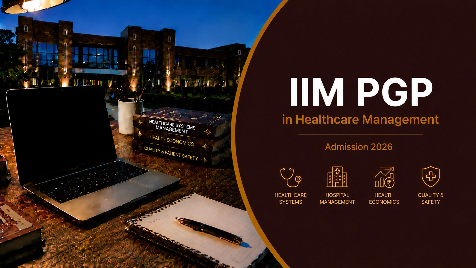 IIM PGP in Healthcare Management Admission 2026