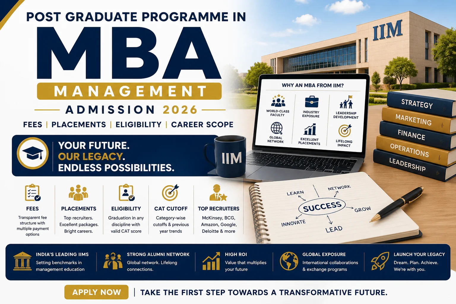 Post Graduate Programme in Management (MBA) Admission 2026