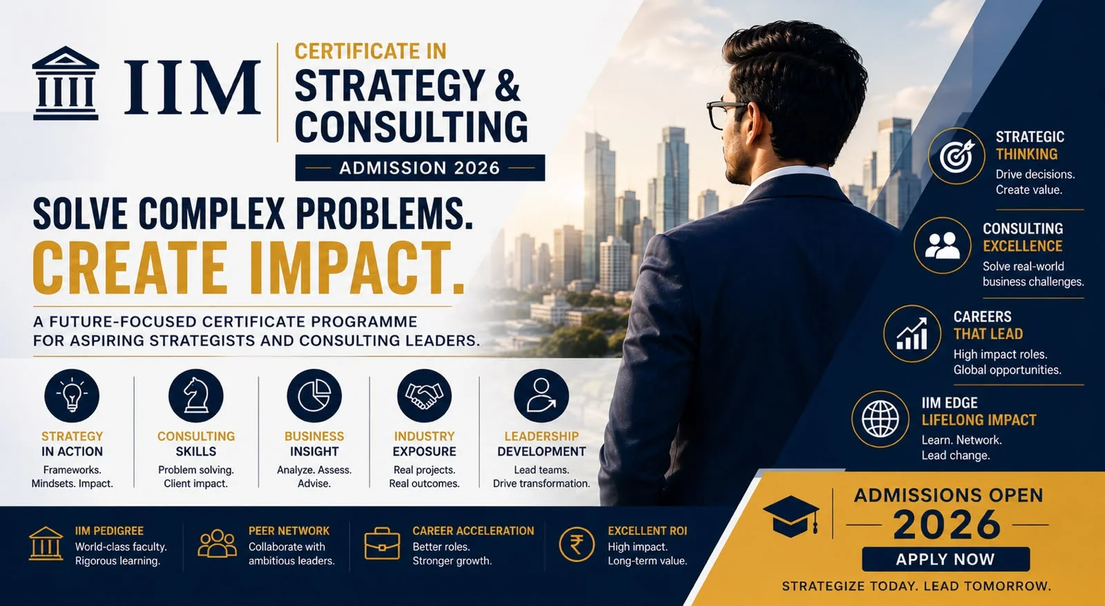 Certificate in Strategy & Consulting Admission 2026